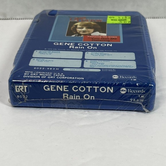 1976 Gene Cotton - Rain On  8-track  - SEALED - abc records 8022-983H - Picture 6 of 7